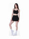 Classic Black Tennis Skirt Black