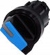 Comutator Posibil Podsw 22mm Rotund Plastic Negru Albastru Kr Pen 2 Bucăți Oi 3su1002-2bc50-0aa0