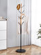 Next Cuiere de podea Lemn Negru 35x35x172cm