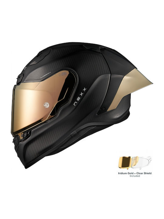 Nexx X.R3R Zero Pro 2 Carbon Gold Matt Motorcyc...