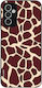 Husă Sonique Animal Print Series Samsung Galaxy M13 4g Girafă 03