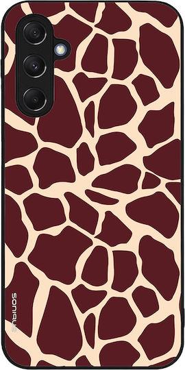 Sonique Case Animal Print Series Samsung Galaxy M34 5G Giraffe 03