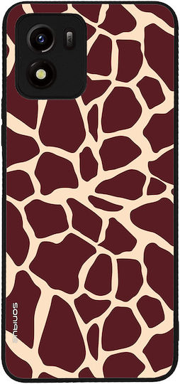 Husă Sonique Animal Print Series Vivo Y01 4g Girafă 03