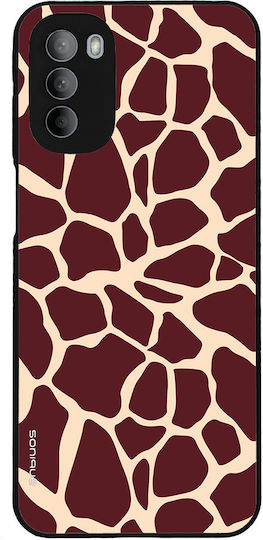 Sonique Animal Print Series Mobile Phone Case Motorola Moto G31 4G Moto G41 4G Giraffe 03