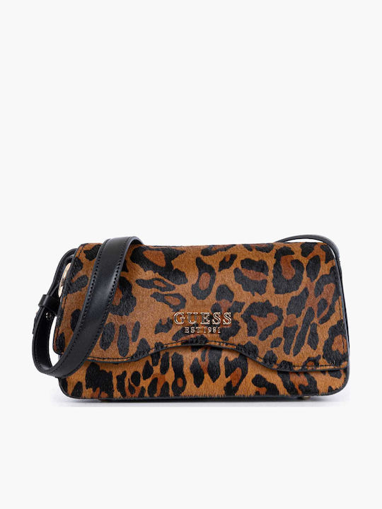 Leder Damen Crossbody Tasche Braun