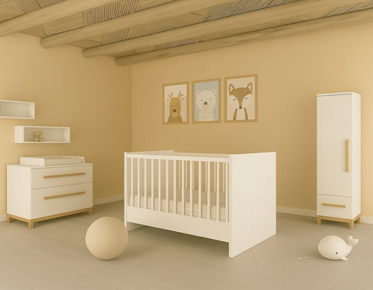 Asterias Bebe Κούνια Mikonos Λευκή