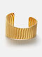 Enotia Damen Armband Handschellen aus Stahl Vergoldet