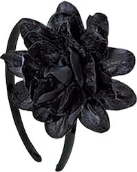 Hairutopia Bandă De Păr Neagră Floare