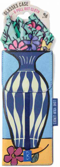 Eyeglass Case Cleaning Cloth Flower Vase If 49803
