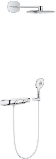Grohe Set Mixer, Telefon & Cap Duș Îngropată pentru Duș Alb 4005176409905