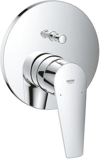 Grohe Set De Mixere Și Devieră Încorporate Pentru Duș 2 Ieșiri Argintiu