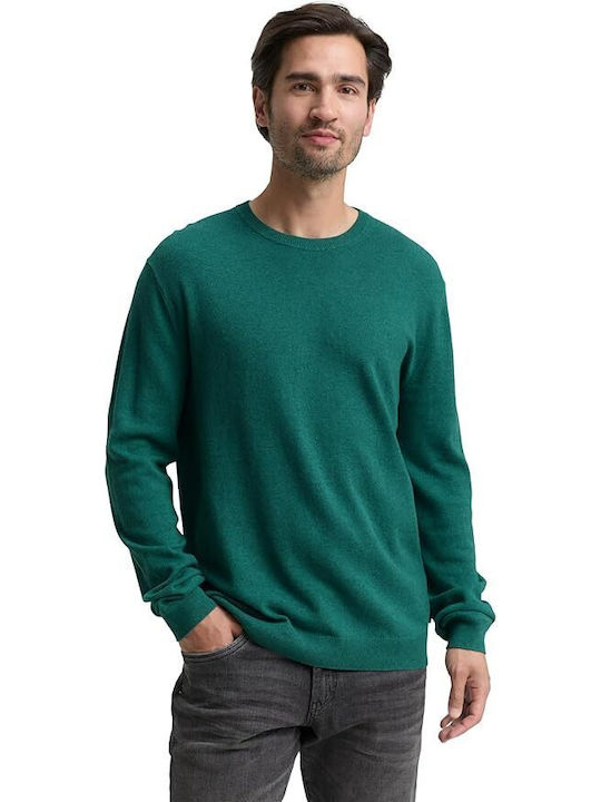 Tom Tailor Pulover cu mânecă lungă Green