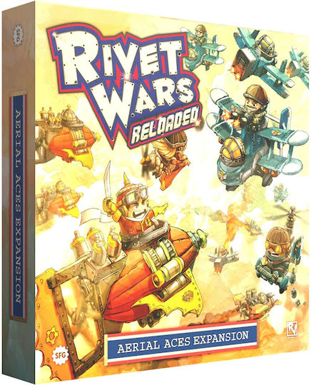Game Expansion Rivet Wars Reloaded: Aerial Aces for 1-4 Players 14+ Years Old (EN) Steamforged Games