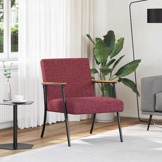 Πολυθρόνα 59x75x78cm Κόκκινο Πολυθρόνα 59x75x78cm Κόκκινο