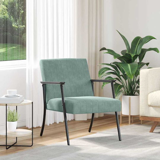 Πολυθρόνα 59x75x78cm Θαλασσί Πολυθρόνα 59x75x78cm Θαλασσί