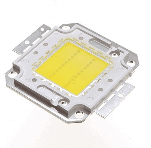 Led Chip Cob 20w Ψυχρό 6500k 30-33v Dc Ανταλλακτικό Προβολέα