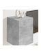 Wand Wohnzimmer Schrank aus Spanplatte Beton 30x31x40cm