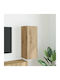 Wand Wohnzimmer Nischenschrank aus Spanplatte Karydia 30x31x80cm