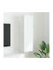 Wall Living Room Cabinet made of Particle Board Bright White 30x31x100cm