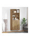 Βιβλιοθήκη Highboard Artisan Artisan Oak 69.5x32.5x180εκ.