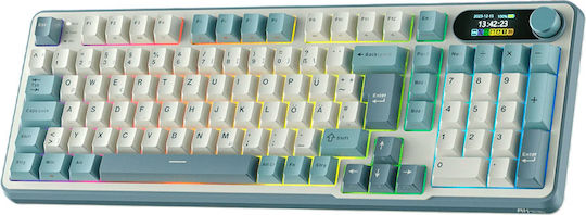 Royal Kludge RK-S98 Wireless Gaming Mechanical Keyboard 96% with RGB lighting (English US) Blue