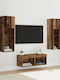 Wohnzimmer TV-Einheit Artisan Oak mit Beleuchtung L40xB30xH30cm