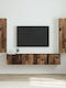 Living Room TV Unit Old Wood L30xW31xH100cm