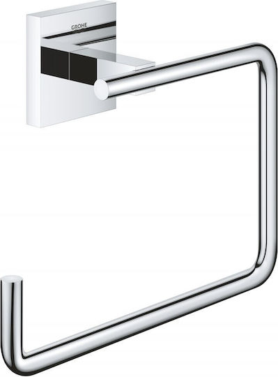 Grohe Κρίκος Μπάνιου Μονός με Βίδες Ασημί