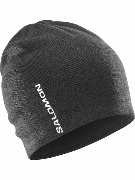 Beanie Ανδρικός Σκούφος Πλεκτός σε Μαύρο χρώμα