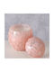 MSA Dekoratives Kerze Gefäß Rosa 9x12cm 1Stück