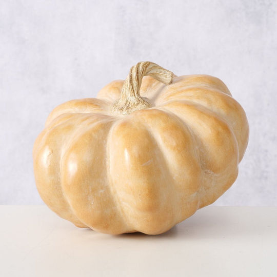 MSA Pumpkin Orange Merano H12cm D18cm Polyresin