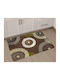 Galifas Kitchen Mat Runner with Anti-slip Underlay Ruby Garden 60x120εκ.