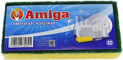 Kitchen Sponge 7x14cm Amiga