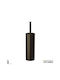 Armando Vicario Metallic Toilet Brush for Bathroom Bronze