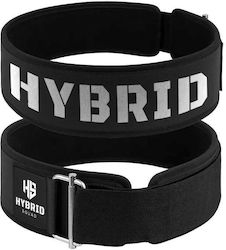 Hybrid Squad Ζωνη Αρσης Βαρων Crossfit Weightlifting Belt Black