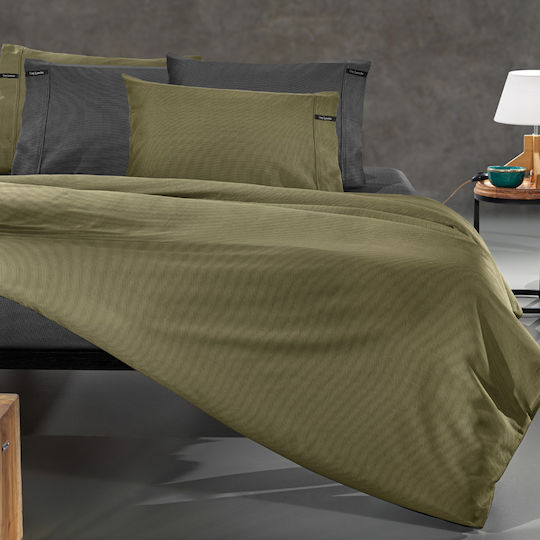 Guy Laroche Minimal Minimal Σεντόνι Ημίδιπλο με Λάστιχο 120x200+35εκ. Khahi