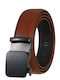 Men's Belt Leather Tabac Brown