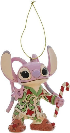 Angel in PJs Hanging Ornament 9 cm