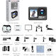 HL18668-247 Action Camera 4K Ultra HD με Οθόνη 2" και Wi-Fi Μαύρη