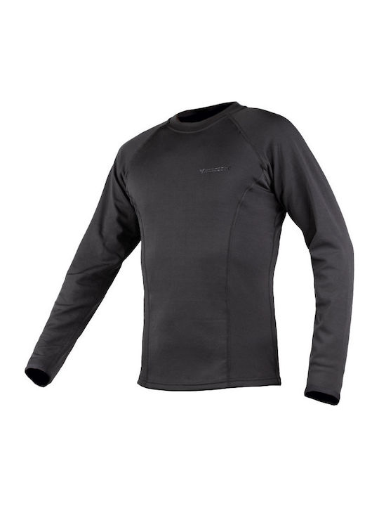 Nordcode Herren Thermo Langarmshirt Schwarz