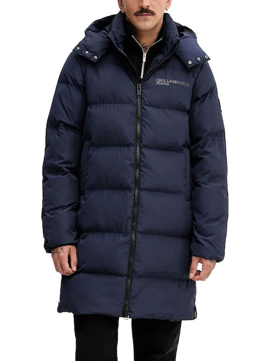 Karl Lagerfeld Jacket Puffer Blue
