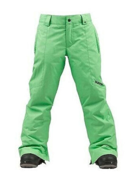Burton 276466310 Pantaloni de schi și snowboard pentru copii Ski & Snowboard Verde
