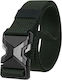 Elastisch Militärgürtel Taktisch Schwarz 40mm