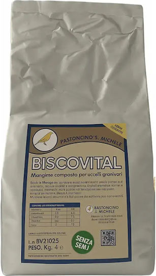 Pastoncino S Michele Biscovital – Ουδέτερη Ξηρή Αυγοτροφή Χωρίς Σπόρους 4kg