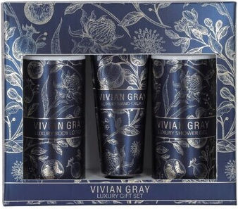 Vivian Gray Blue Botanical Комплект за грижа за кожата 3бр