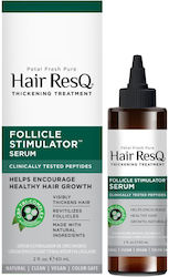 Serum Tratament Îngroșare Stimulare Creștere Păr Stimulator Folicul Hair Resq Petal Fresh Pure 60 Ml