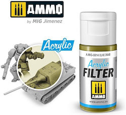 Ammo Acrylic Χρώμα Μοντελισμού Olive Drab 15ml