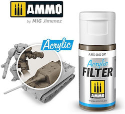 Ammo Acrylic Χρώμα Μοντελισμού Dirt 15ml