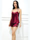 Sommer Babydoll Burgundy