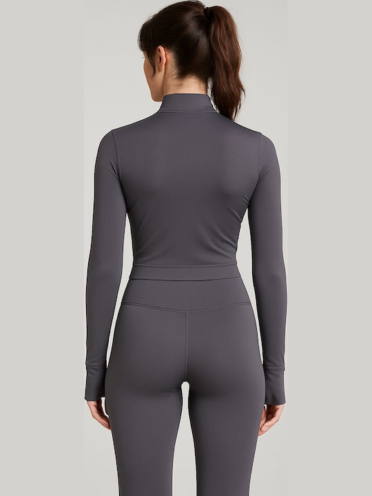 Damen Jacke in Gray Farbe